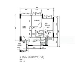 Blk 371 Jurong East Court (Jurong East), HDB 3 Rooms #482679471